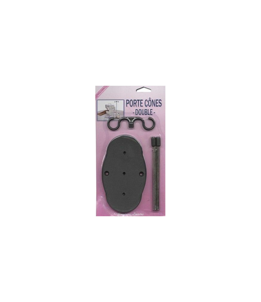 Porte cônes double