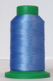 Fil polyester pour machine à broder ISACORD bleu 3641