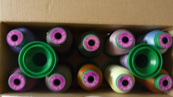 Assortiment fils broderie ISACORD (anciennes nuances)
